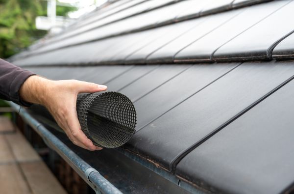 Gutter Mesh Installation in Maineville
