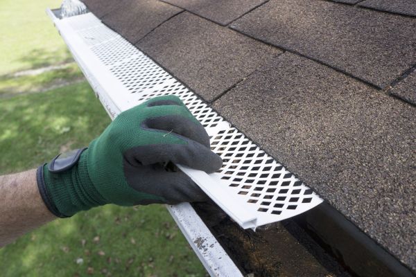 Gutter Filter Installation in Maineville